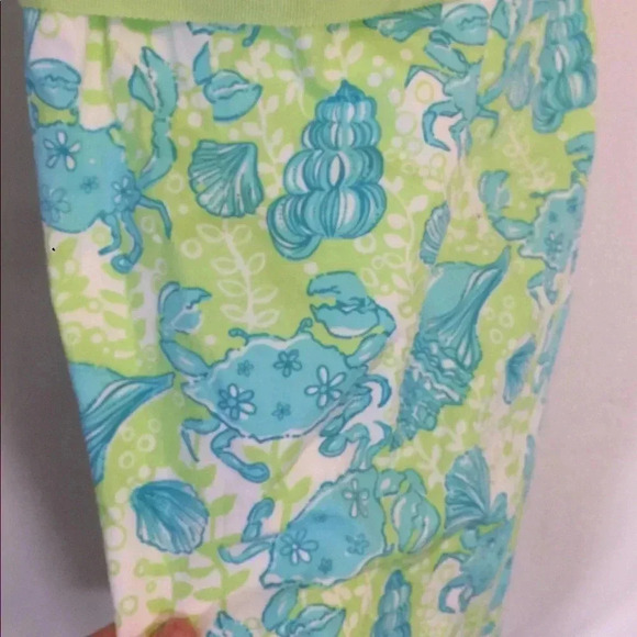 Lilly Pulitzer Strapless Crab Seashell Dress - Picture 5 of 6
